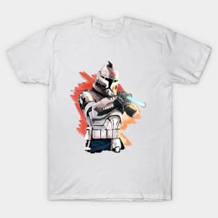 Wolffe shot first T-Shirt